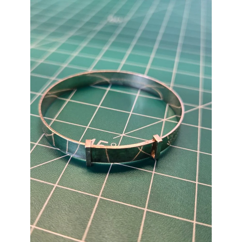 Vintage sterling baby bangle